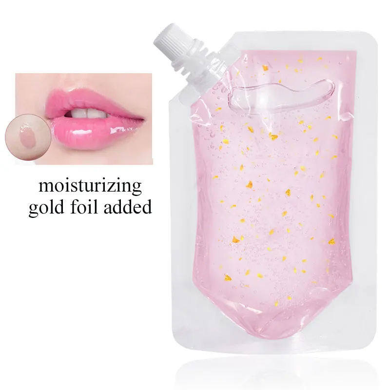 Moisturizing100ml Color Change DIY Kit  Lip Gloss Base Clear Pink Lip Gloss Liquid Lipstick Lip Tint Raw Material Gel Wholesale