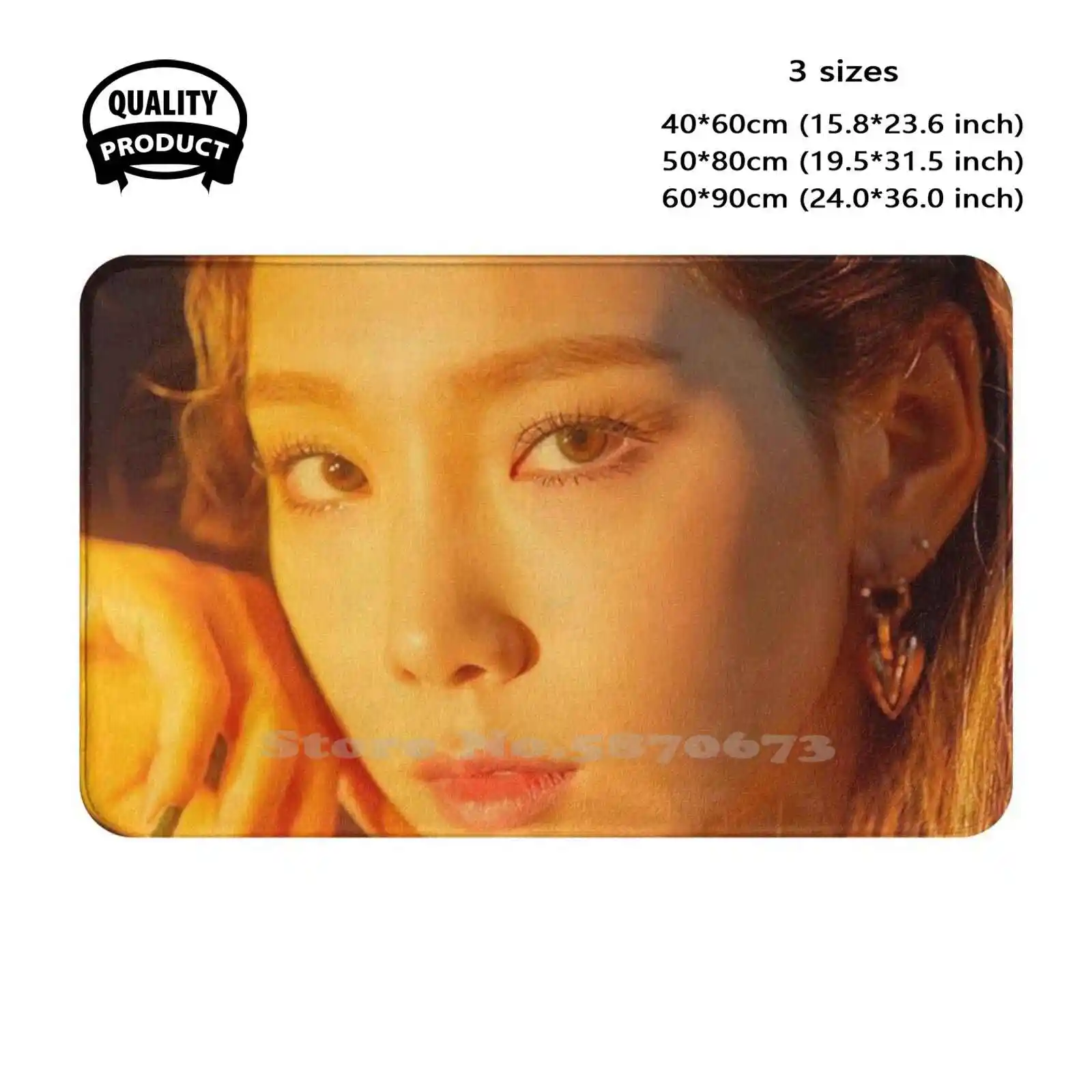 Taeyeon Soft Cushion Home Carpet Door Mat Car Rug Kim Taeyeon Kim Tae Teon Snsd Girl S Generation Girls Generation Pookipsy