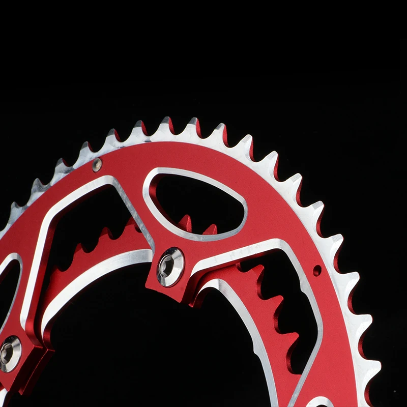 Litepro 53-39T Road Bike Crank Chainring Aluminum Alloy CNC 9/10/11 Speed Folding Bike Double Chain Wheel Crankset Litepro