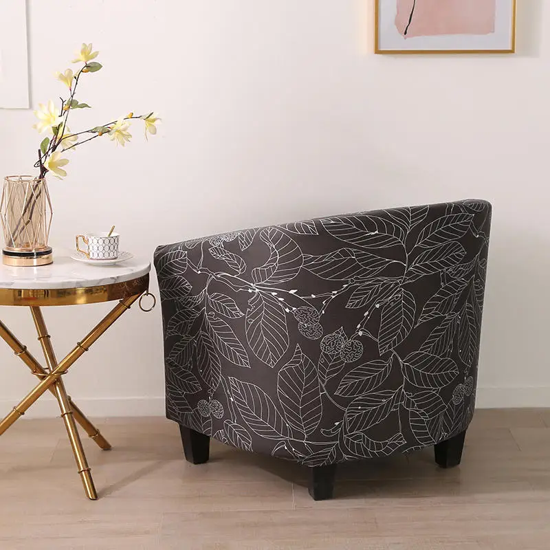 Funda elástica para sillón de Club, cubierta de LICRA para silla de bañera, Protector de muebles para sala de estar