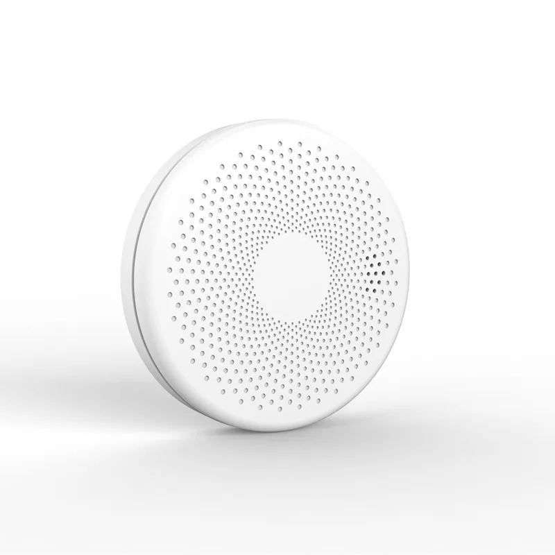 Tuya-alarma de humo 2 en 1 con WIFI, Detector combinado de monóxido de carbono, indicador de alarma de humo, detector de humo