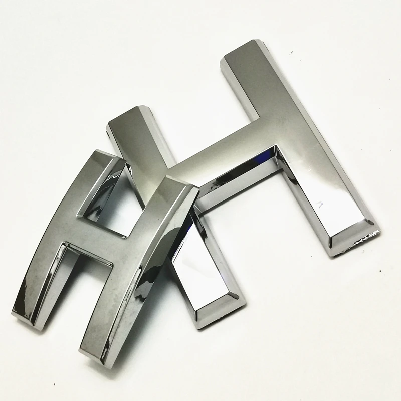 House Numbers Letters Door Plate 5CM/ 7CM 3D Alphabet Badge Chrome Silver Logo Car Stickers Automobiles Car Accessories Stickers