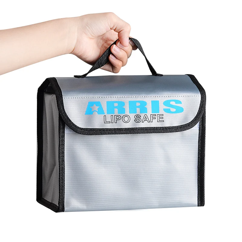 215*155*115mm Borse Ignifughe Per Lipo Carica Della Batteria Cassa di Sicurezza A Prova di Esplosione di Fuoco Safe Pouch Guard Copertura Portatile