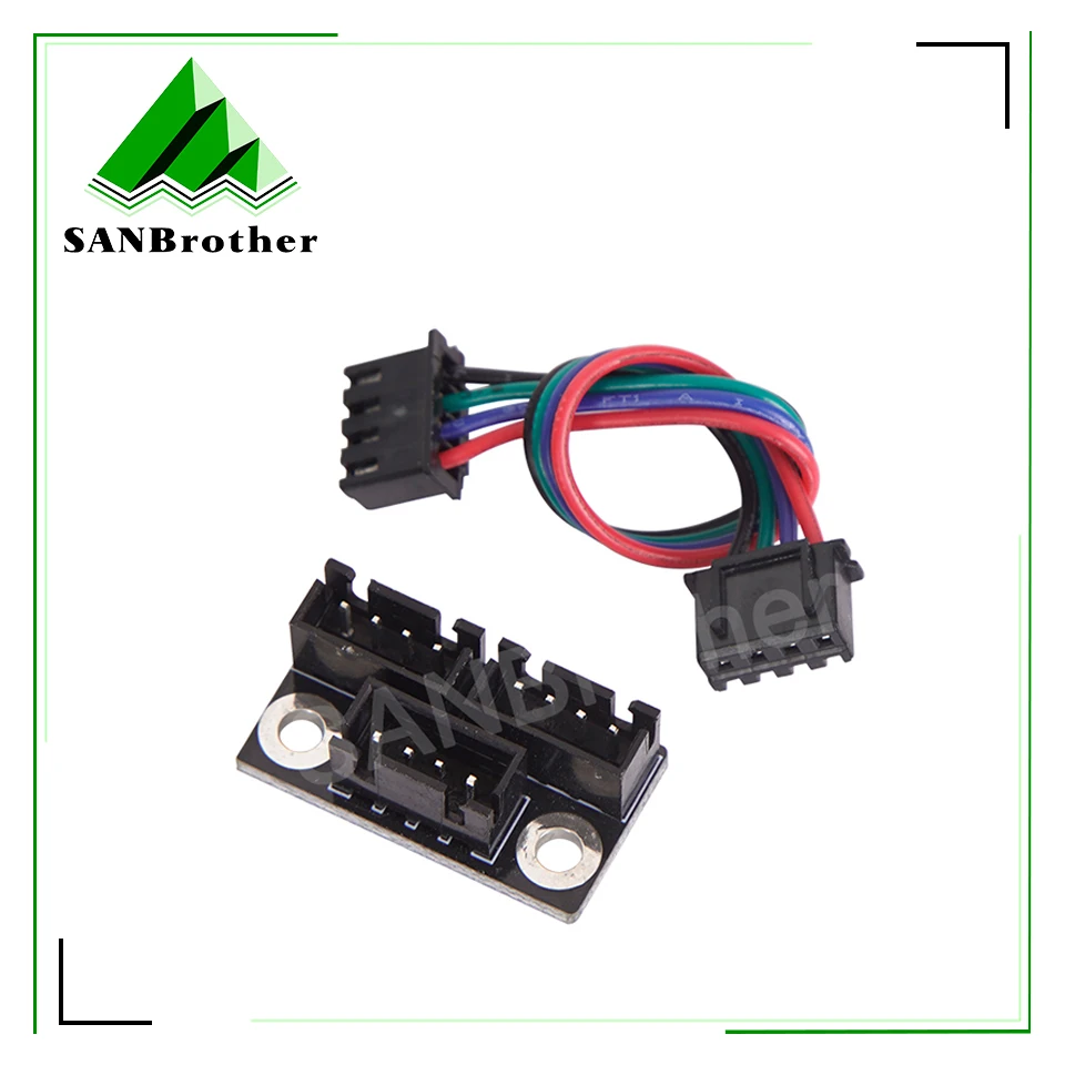 Dubbele Z-As Breakout Board Stepper Motor Splitter Adapter Driver Parallelle Module Diverter Strooier 2 Stuks/Kit 3d Printer Spullen