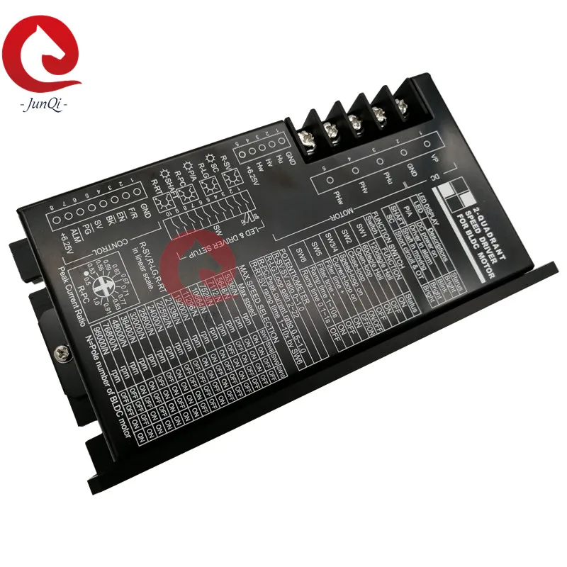 36VDC,Current 10A~100A,  180W~1800W  PI Close-Loop Control of Speed or current  Brushless DC Motor driver