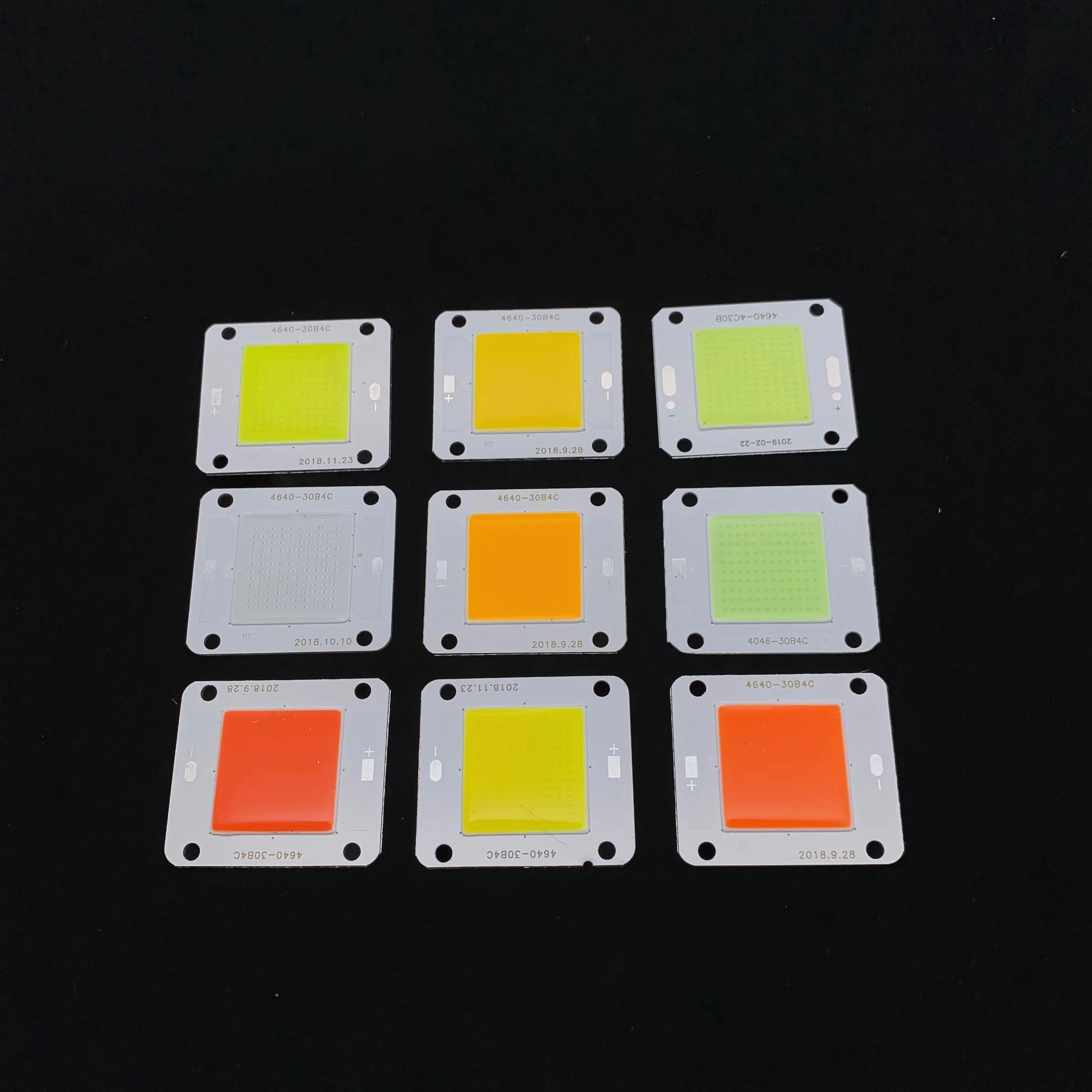 12v-14v 50W integrated high power LED bead lamp plate polychromatic 50W lamp chip cob light source with high brightness