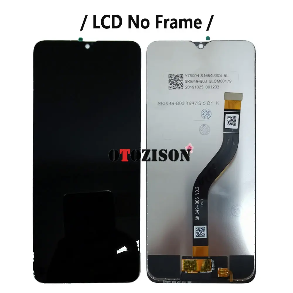 Super AMOLED A20s Display For Samsung Galaxy A20s 2019 LCD With Frame SM-A207F/DS A207M Display Screen Touch Digitizer Assembly