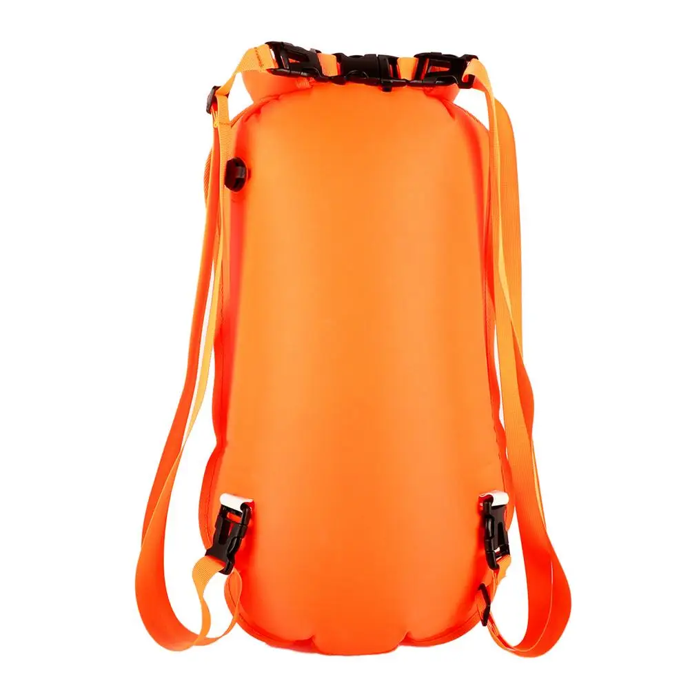 

20L 28L 35L Double Airbag Backpack Swim Buoy Waterproof Dry Bag Swim Safety Float Detachable Backpack For Rafting