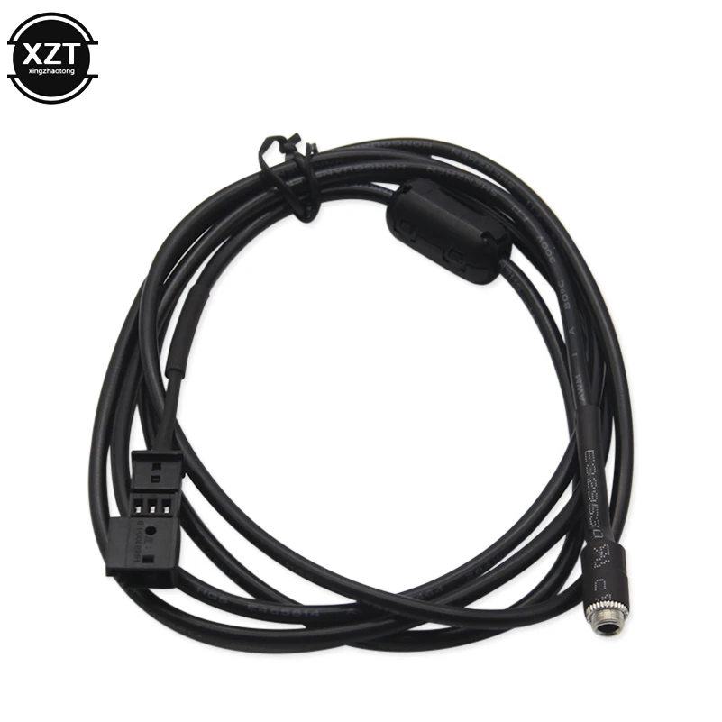 Car Audio AUX Input Female Cable Adapter For BMW E39 E46 E53 BM54 with 16:9 Screen CD Navigation