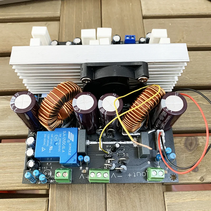 2000W Amplifier 2KW RMS HIFI High Power IRS2092 Digital Amplifier Board BTL High Fidelity Stage Amp Super Subwoofer Board H123