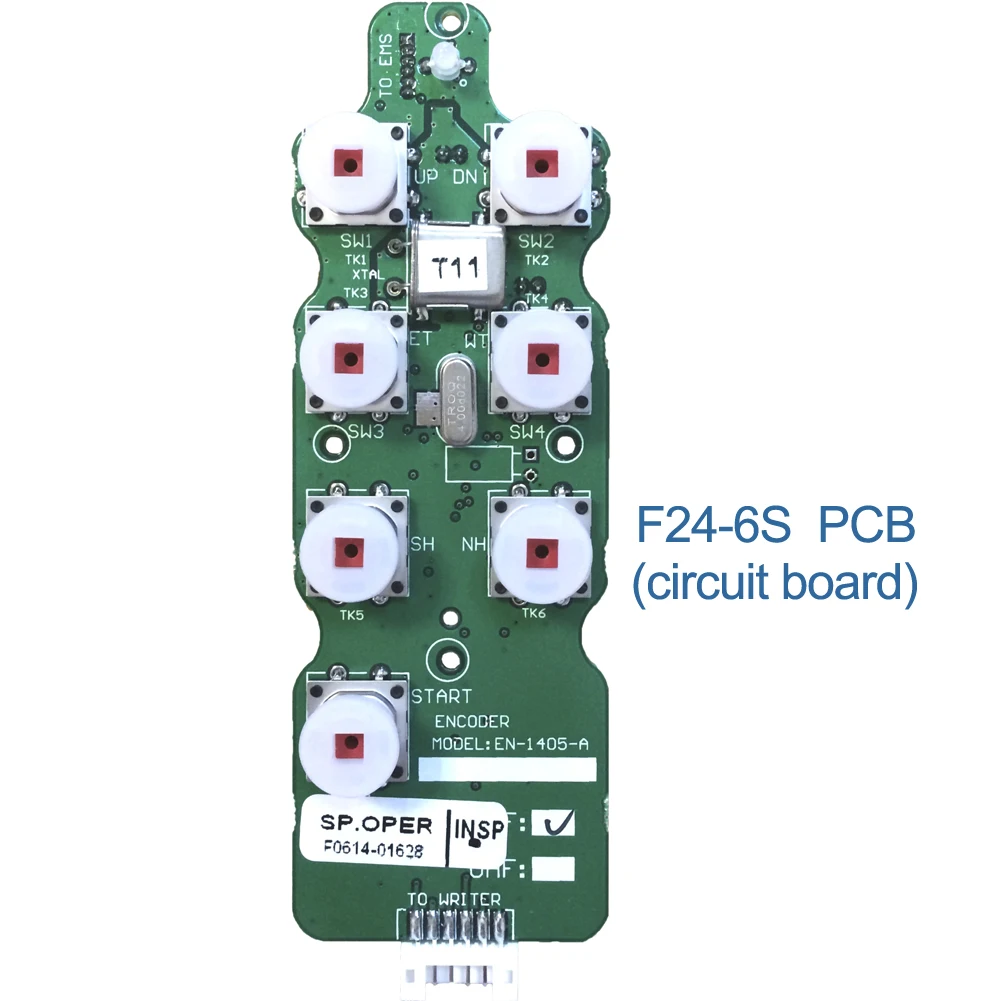 Công Tắc Cảm Ứng Công Nghiệp 6 Phím Không Dây Cần Cẩu Điều Khiển Từ Xa F24-6S F24-6D Phát Bộ Phát PCB Hoặc CPU Bảng Mạch