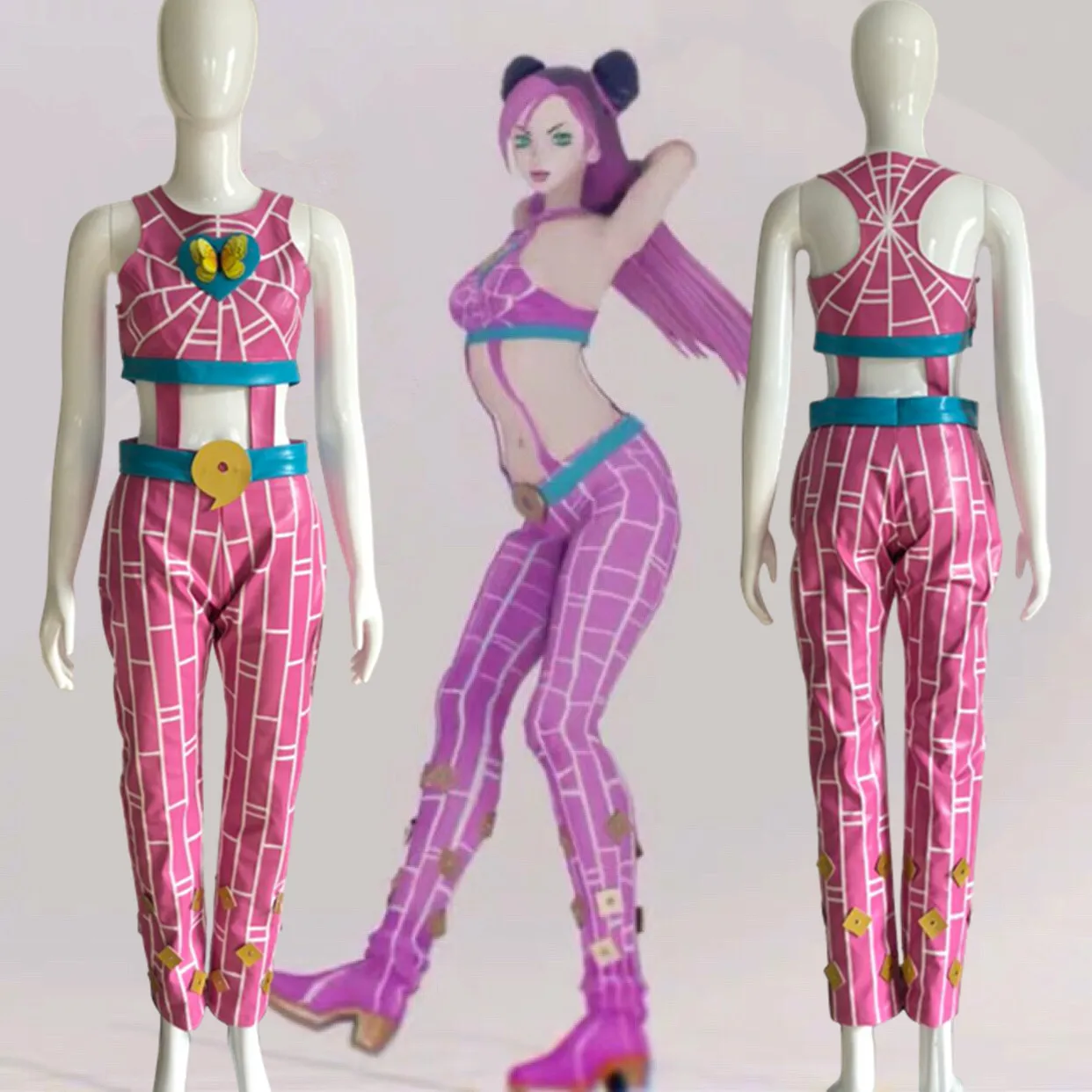 

JoJo's Bizarre Adventure Jolyne Cujoh Cosplay Costumes