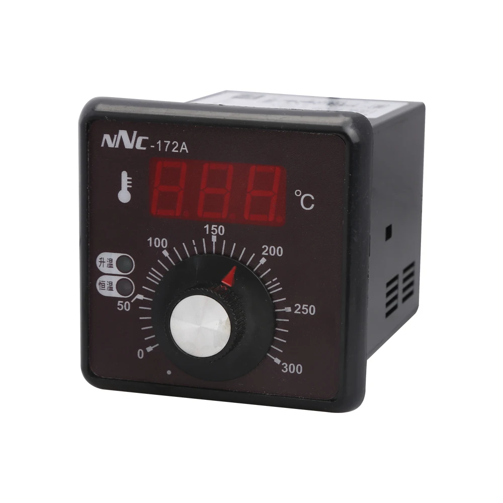 

NNC-172A 220V/380V High Power Oven Temperature Controller Temperature Thermostat Range 0-300 C with Therucouple E