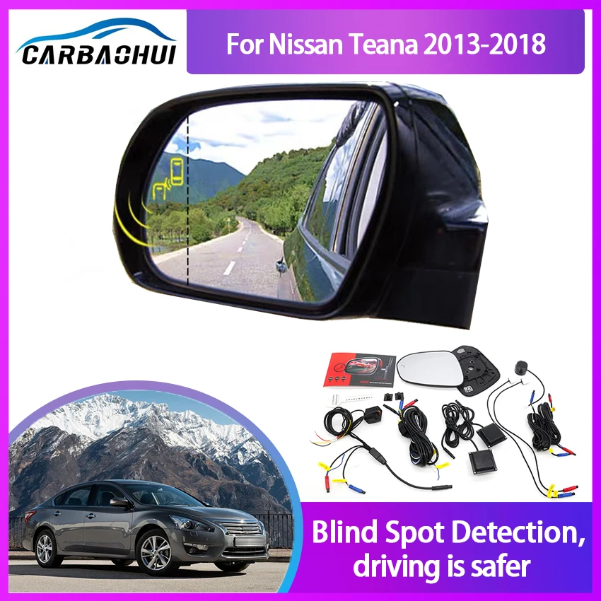 Car Blind Spot Mirror Radar Detection System for Nissan Teana 2013-2018 BSD BSA BSM Microwave Blind Spot Monitor Radar Detectors