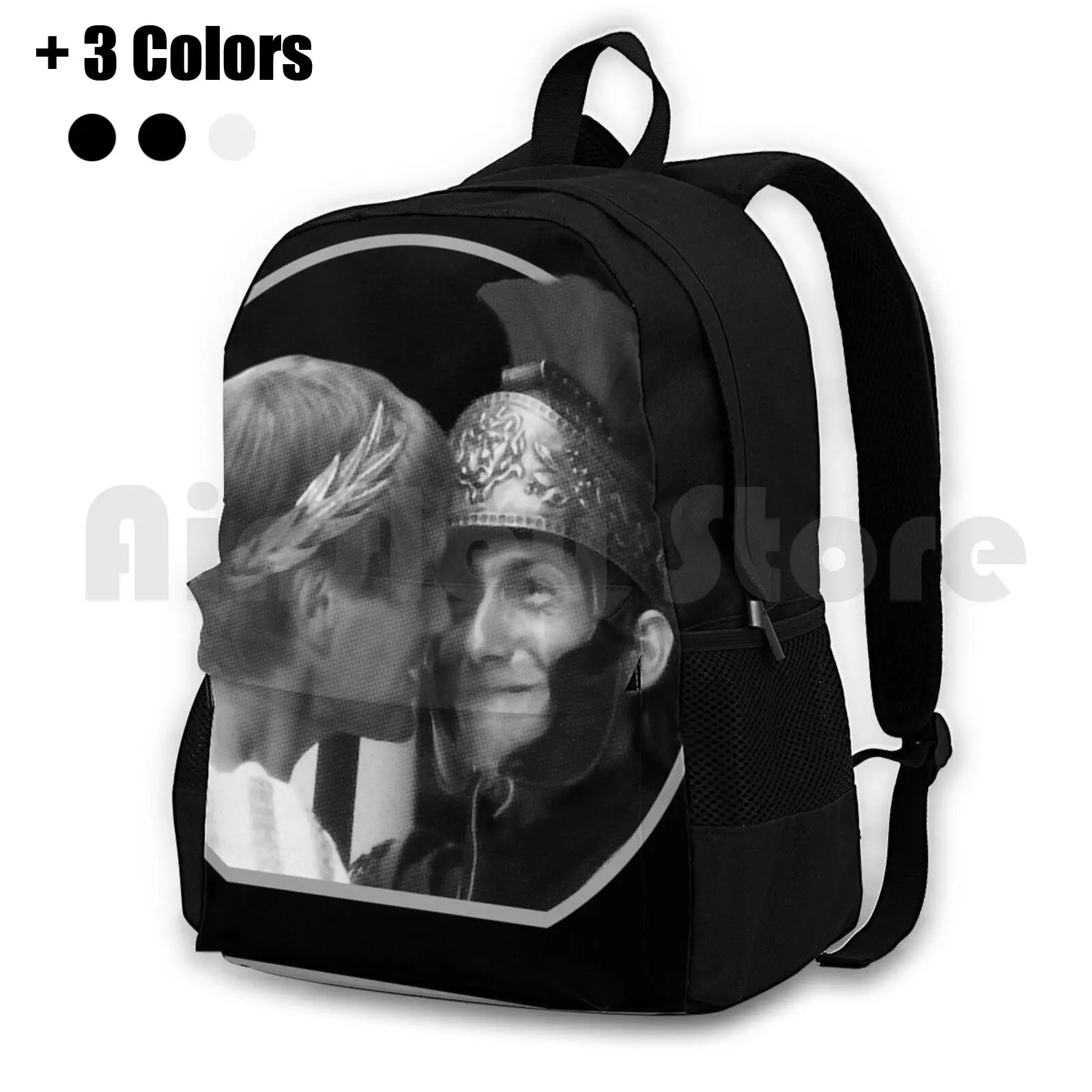 What's So Funny About Biggus Dickus ? Greyscale No Text Outdoor Hiking Backpack Riding Climbing Sports Bag Life Of