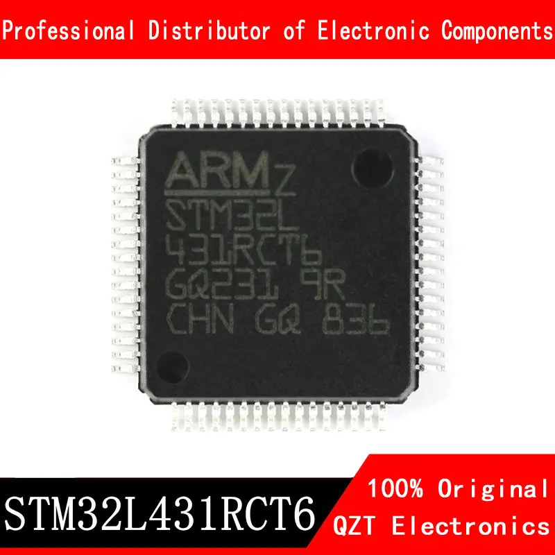 5 sztuk/partia nowy oryginalny STM32L431RCT6 STM32L431 LQFP64 mikrokontroler MCU w magazynie