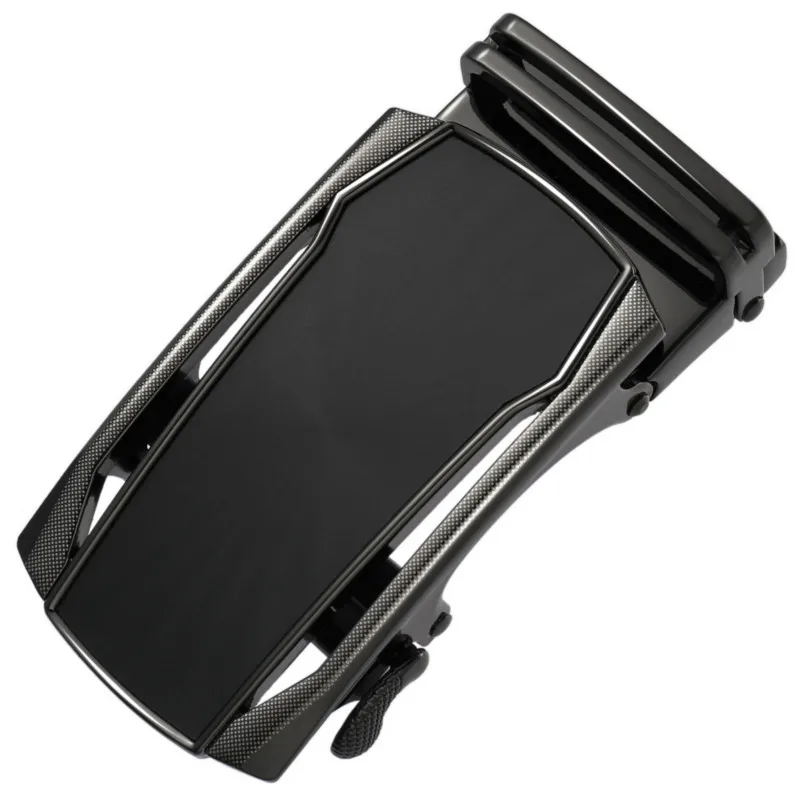 Hebilla automática de aleación para hombre, hebilla de cinturón con placa única de 3,5 cm, trinquete, accesorios de ropa, LY136-22000