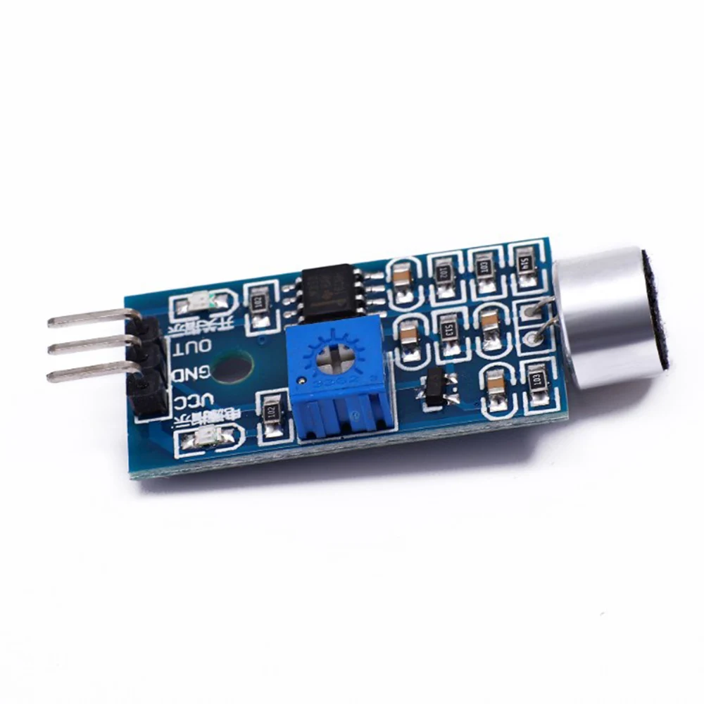 Picture 3: 5PCS Voice Sound Detection Sensor Module Smart Robot Helicopter Airplane Boart Car for Arduino Diy Kit Sound Control