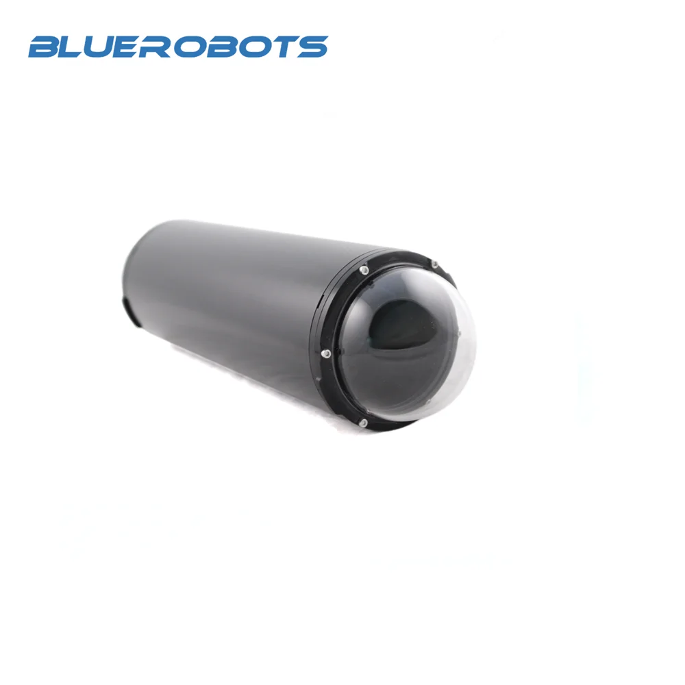 BlueRobots Aluminum Alloy Cabin 14 Holes Underwater Robot Underwater Waterproof Sealed Cabin Underwater Pressure Cabin