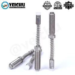 VEICHU Bush Built-In Plungers Specialized In Holding Spring Plungers POM Tip Stainless Steel Spring Pins Stroke Pin