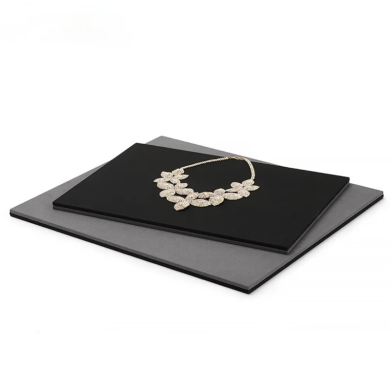 Increased Platform Jewelry Display Tray Ring, Bracelet Earrings Display Board Oblique Display Table Cloakroom Decoration