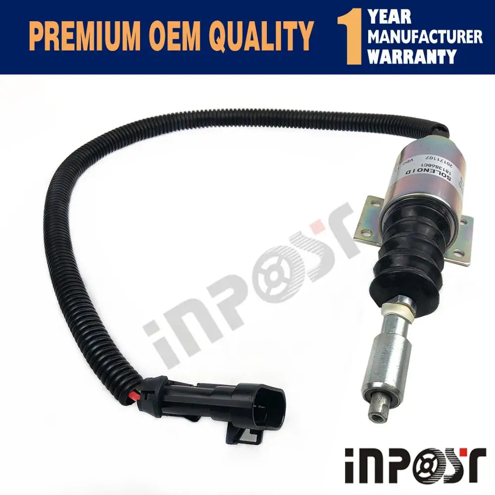 

1813868C1 12V Fuel Injection Solenoid International DT360 DT466 For Navistar