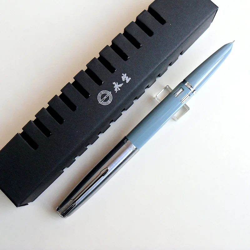 الكلاسيكية خمر الجناح سونغ 601 غطاء فولاذي فراغ قلم حبر F بنك الاستثمار القومي 0.5 مللي متر قلم حبر مع الحبر Windown الصندوق الأصلي متعدد الألوان