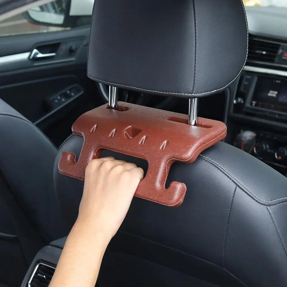 Car Rear Seat Safety Handle Multi-function Storage Hook Bag Hanger Safety Armrest