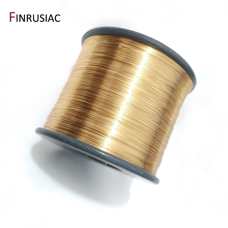 8 Sizes Of 5 Meters Jewelry Making Metal Wire, 18K Real Gold-Plated Copper Wire DIY Jewelry Making Accessories Wholesale