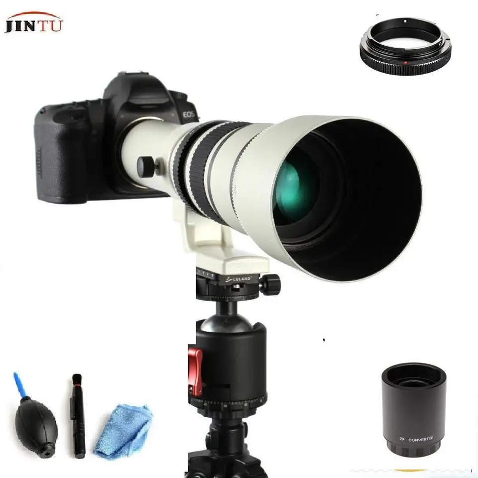 JINTU 500mm/1000mm (望遠レンズ)訳あり JINTU 500mm/1000mm f8.0 望遠ミラーレンズ キヤノン ニコン