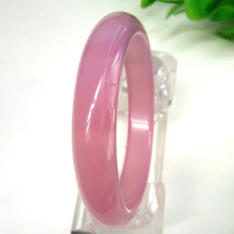 Natural pink jade bangle handcarved jade bangle real jade bracelets natural jade stone for women men