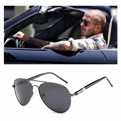 Alloy Sunglasses For Me Polarized Aviation Metail Frame Quality Oversized Spring Leg Brand Design Pilot Male Sun Glasses Driving