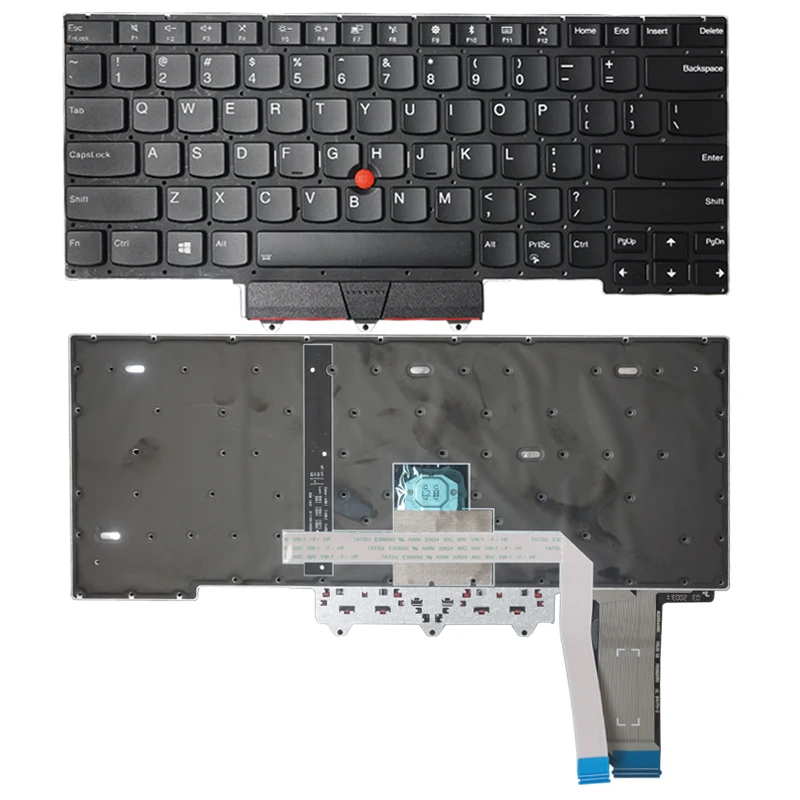 New US/AR/SP Laptop Keyboard For Lenovo Thinkpad E14 R14 S3  Gen1 Gen2 E15 R15