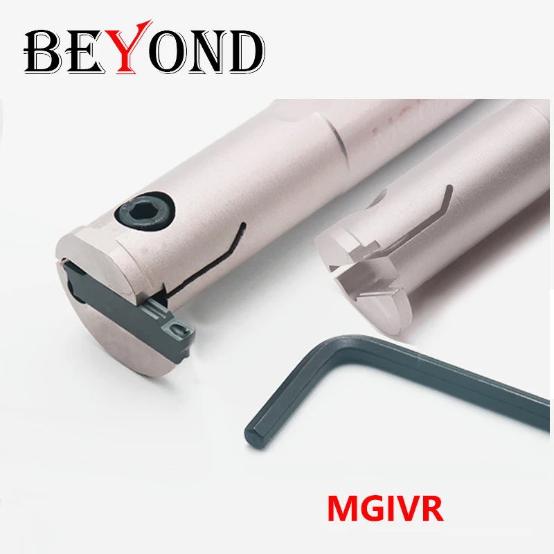 BEYOND MGIVR2520-3 MGIVR3125-3 Turning Toolholder MGIVR 2520 3125 Internal Cutting Shank Grooving Lathe Cutter Bar CNC