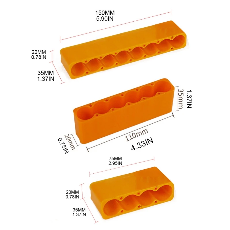 Lithium Battery Fixture Single Row Double-sided 18650 Battery Spot Welding Fixer