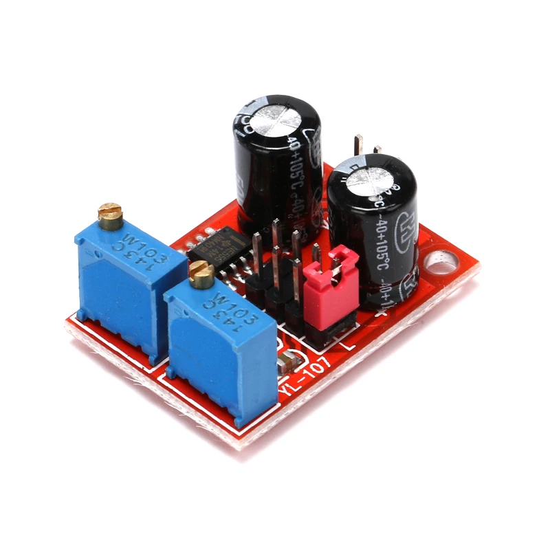 NE555 Pulse Frequency Duty Cycle Adjustable Module Square Wave 5V-12V Signal Generator