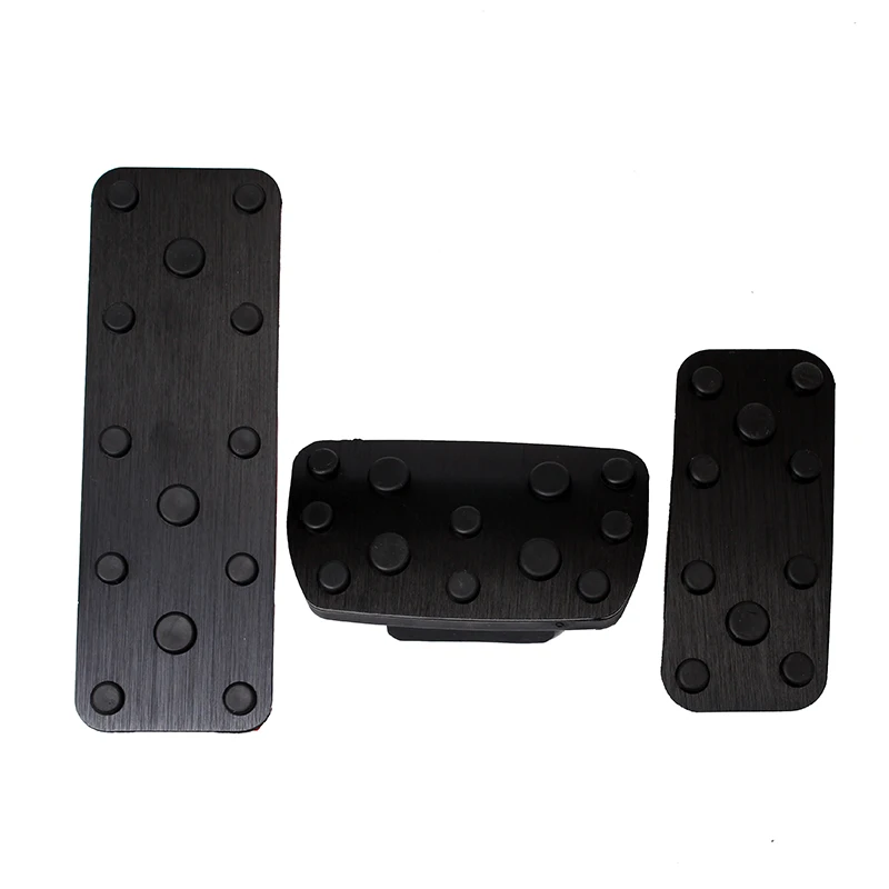 Pedal abdeckung aus Aluminium legierung für Subaru-Förster 2000-2012 xv 12-17 Auto ohne Bohren Aluminium-Brems-und Gaspedal abdeckungen