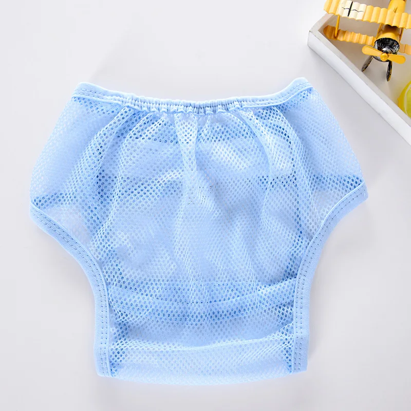 Washable Baby Diapers Kids Newborn Summer Breathable Diaper Infant Cotton Liner Reusable Nappies Cloth Mesh Pocket Nappy