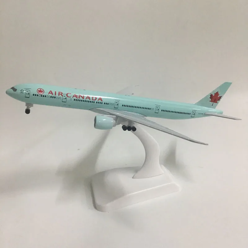 

JASON TUTU 20cm Air Canada Boeing 777 Plane Model Airplane Model Aircraft Model 1:300 Diecast Metal planes toys Gift Collect