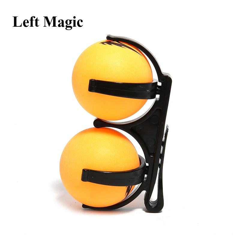 1ชุดPro Ball (สามารถถือ2ลูก) magic TricksปิดStageอุปกรณ์เสริมGimmick Prop LlusionปรากฏBall Magieคลิป