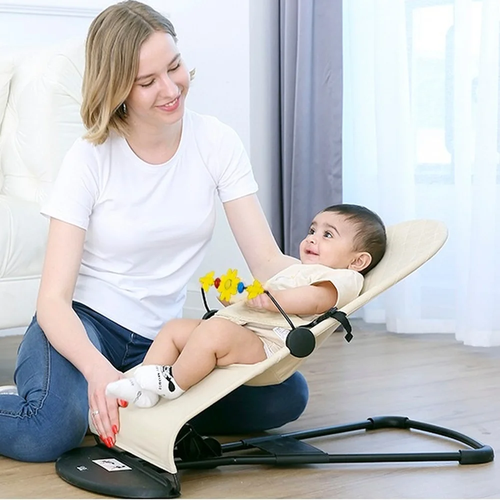 Coax Baby Artifact Baby Rocking Chair Comfort Chair Newborn Baby Recliner with Baby Sleep Artifact Child Cradle Bed ZSP