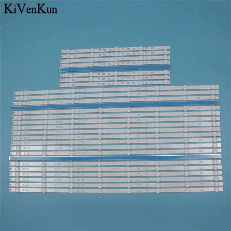 LED Backlight Strips For SONY KDL-75W850C KDL-75W855C 750TV07 750TV08 V1 CX-75S01E01 CX-75S01E02 Bars S750HF59 V0 Bands Rulers