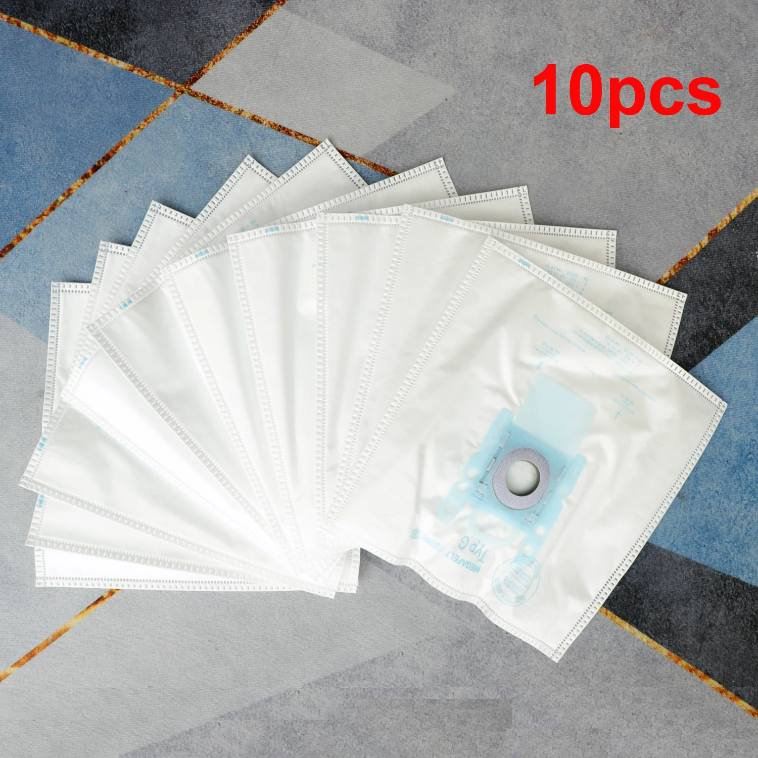 10pcs vacuum cleaner dust bag Type G for Bosch Microfibre GXXL GXL MegaAir SuperTex BBZ41FGXXL for SIEMENS BSG6 BSG7 BSGL3126