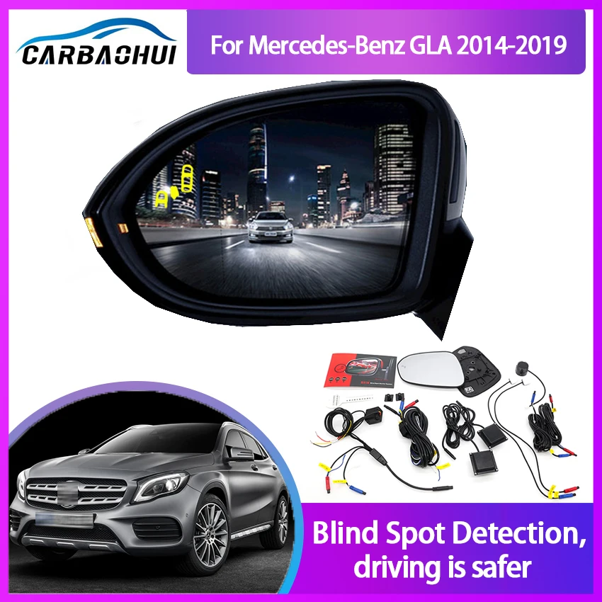 

Millimeter Wave Radar Blind Spot Monitoring BSA BSD BSM for Mercedes-Benz GLA 2014-2019 Assist Driving Safety Lane Change Assist