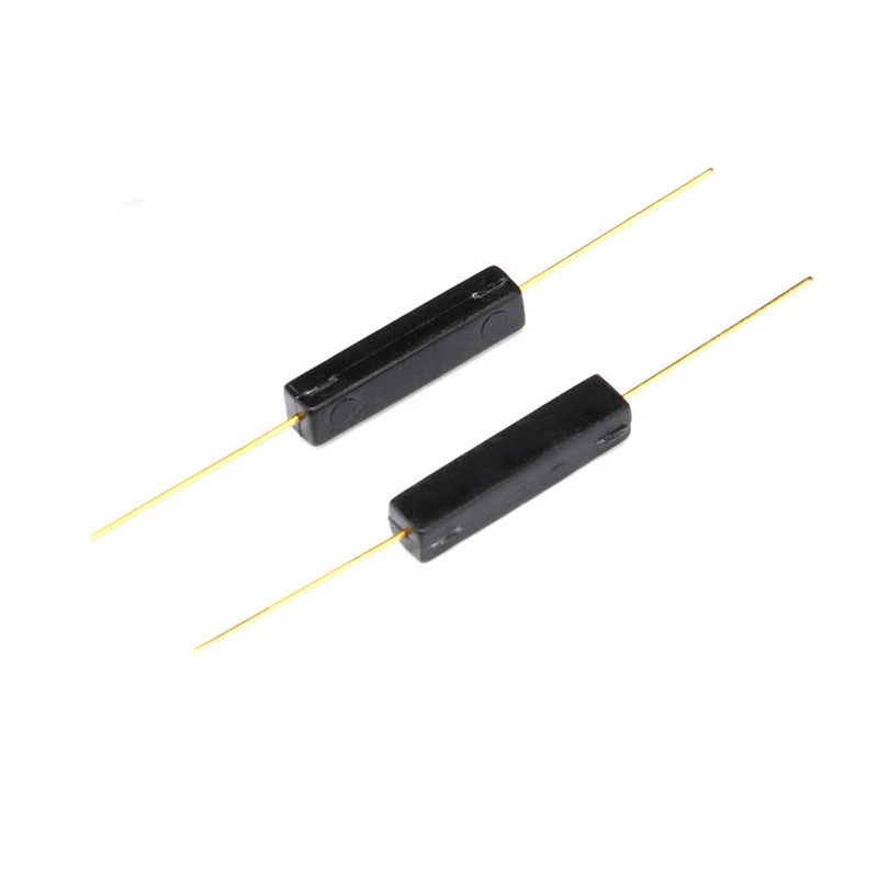 5 pcs Plastic Type 2*14mm Normally Open Reed Switch GPS-14A Magnetic Switch Anti Vibration