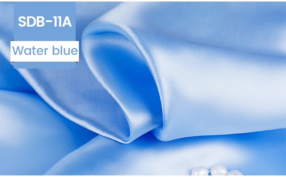 28 Farben Polyester-Satin-Stoff für Hochzeitskleider, Mode, DIY-Bastelarbeiten, Kostüme, Dekorationen, Meterware, Sonderangebot – Detail 15