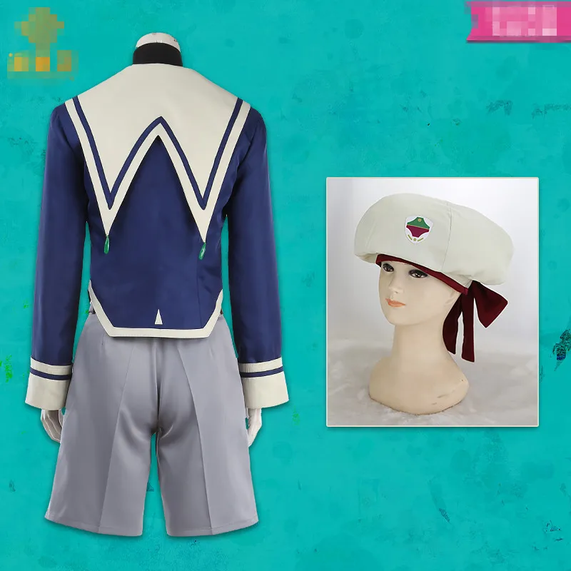 อะนิเมะ SK EIGHT cos Chinen Miya ที่กําหนดเองชุดนักเรียนคอสเพลย์เครื่องแต่งกาย