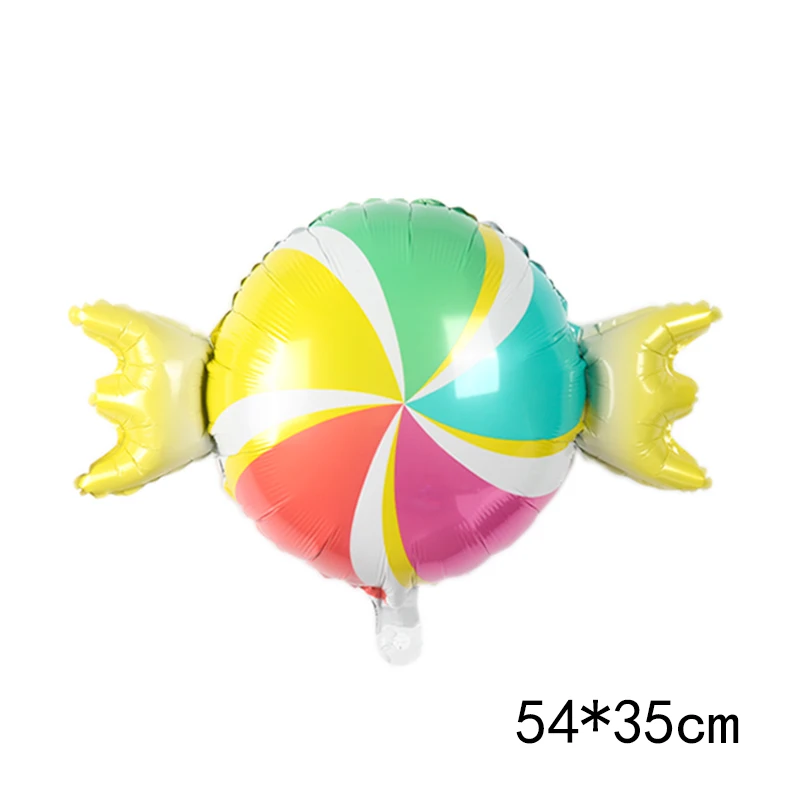 Large colorful Donut balloon Popcorn Toy Pineapple Aluminum Foil Balloons Birthday Party Decoration Baby Shower Christmas Globos