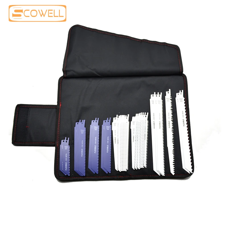 30% Off 32PCS SCOWELL Saw Blades For Wood Metal Cutting Saw Blades Reciprocating Saw Blade Set Power Tool Accessories Sabre Saw