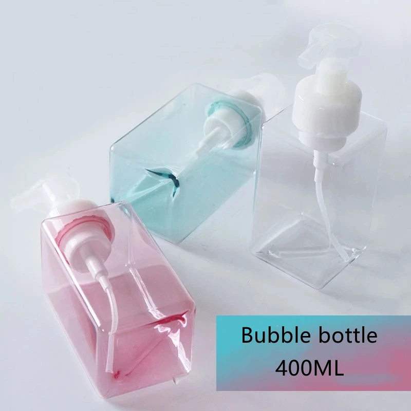 

400ML 1pcs Tattoo Cyanophyta Algae Foaming Empty Bottle Watering Can Soap Dispenser Pump for Cosmetic Makeup Supply